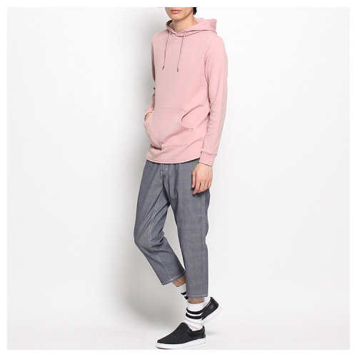 the shop tk/the shop tk男卫衣 休闲连帽带绳长袖有口袋卫衣61632734