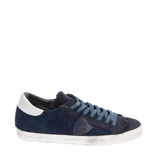 【17春夏】 philippe model/philippe model 真皮和织物 休闲板鞋