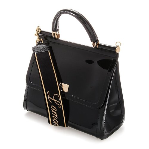 dolce&gabbana/杜嘉班纳 18秋冬 女士 手提包 logo 刺绣 4124