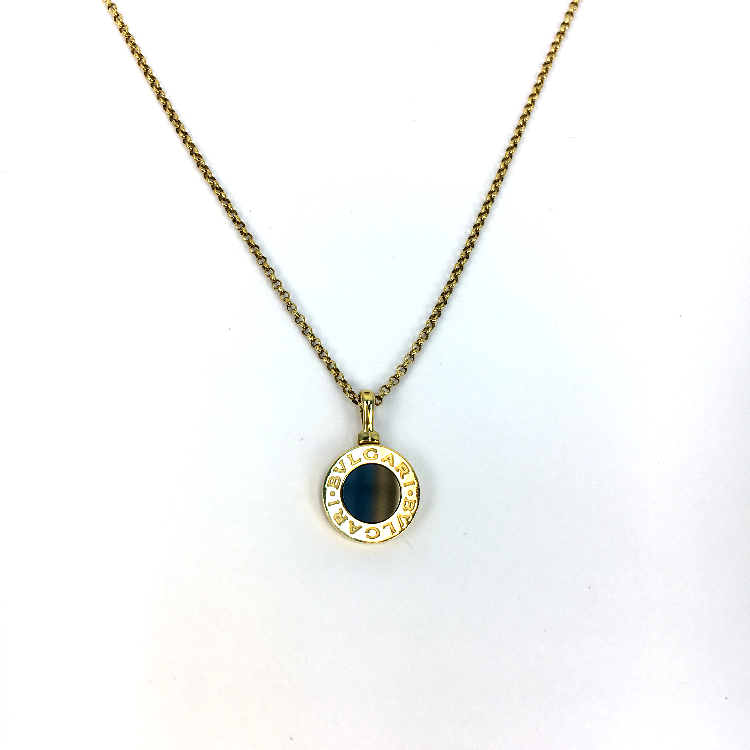 bvlgari(宝格丽) 18k金黑玛瑙项链