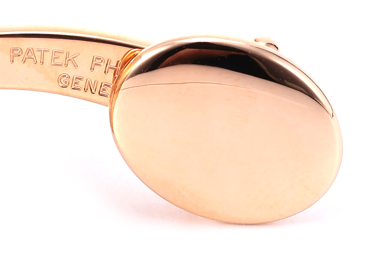 patek philippe(百达翡丽) nautilus系列玫瑰金袖扣