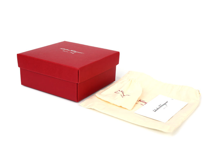 salvatore ferragamo(菲拉格慕) m铁灰色银双马蹄扣黑/咖两面皮质腰带