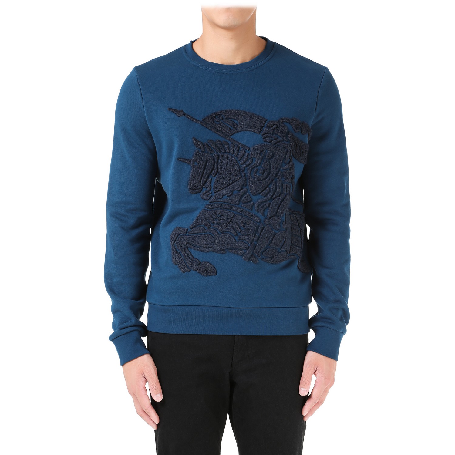 burberry/博柏利 棉质圆领长袖男卫衣bu3983510