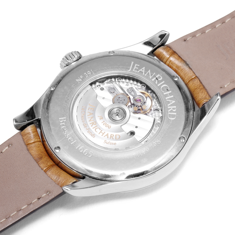 jeanrichard(尚维沙) bressel1665系列男士自动机械腕表64112