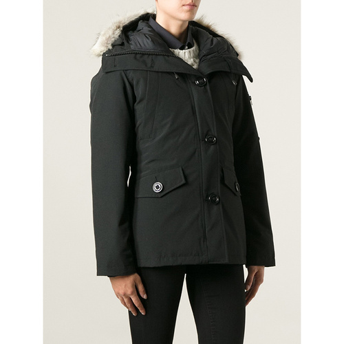 canada goose 女士连帽羽绒服 cg2530l13 eu 黑色 s