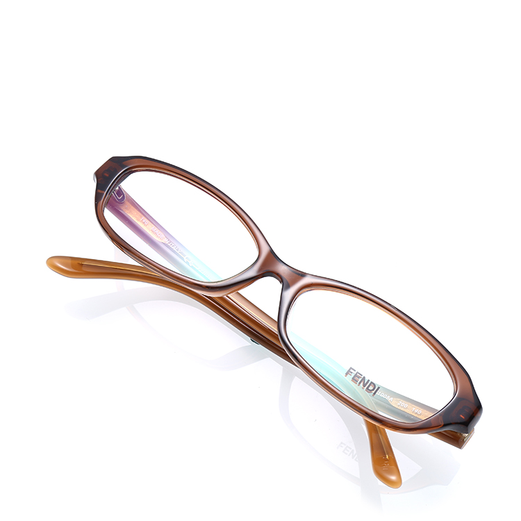 fendi/芬迪 女款字母标&千鸟格商务精英眼镜架
