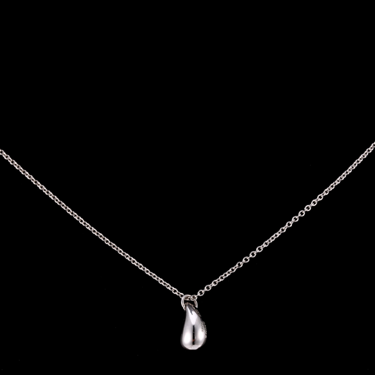 (蒂芙尼) #pt950铂金水滴形吊坠项链