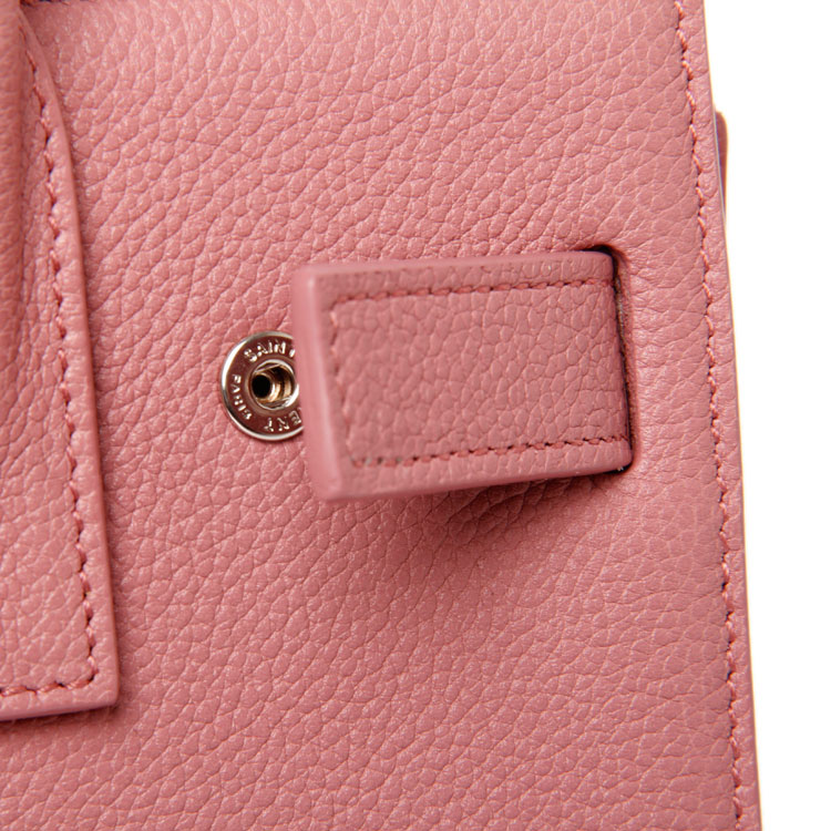 yves saint laurent(圣罗兰) 暗粉色皮质两用包