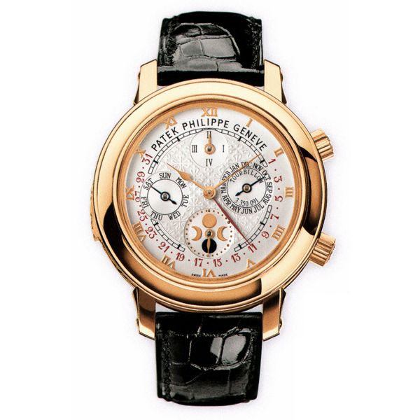 patek philippe/百達翡麗 超級複雜功能系列男士機械腕錶5002j