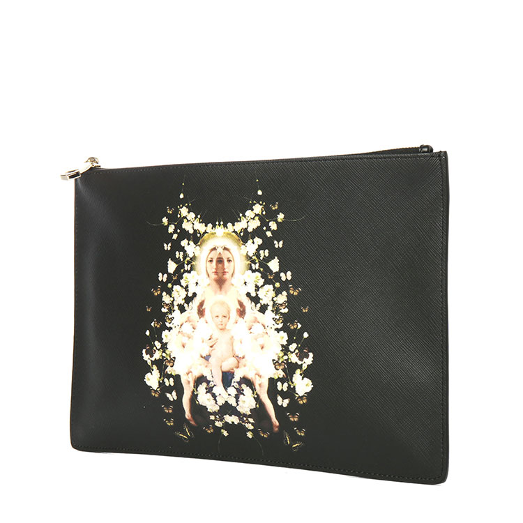 givenchy(纪梵希) 黑色圣母图案手包