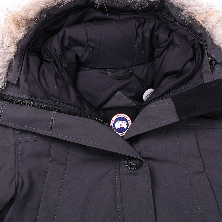 canada goose 女士连帽羽绒服 cg2530l13 eu 灰色 s