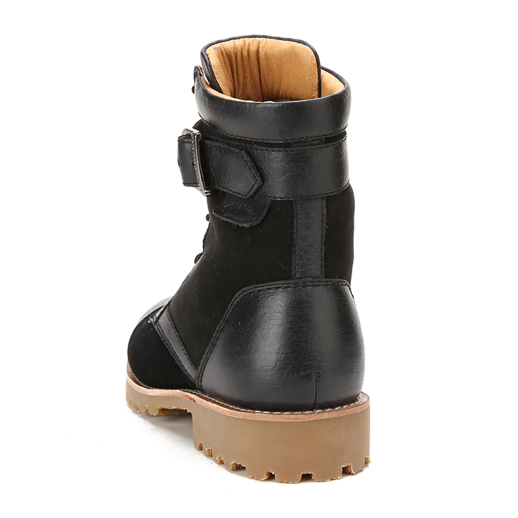 jumbougg 女士黑色女马丁靴