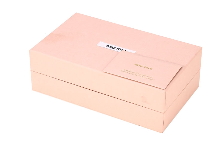 miumiu(缪缪) 天竺葵粉皮质小手提包