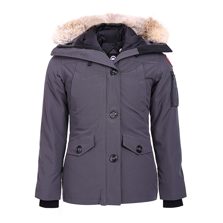 canada goose 女士连帽羽绒服 cg2530l13 eu 灰色 s
