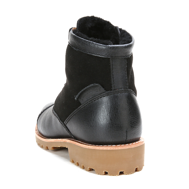 jumbougg 女士黑色女马丁靴