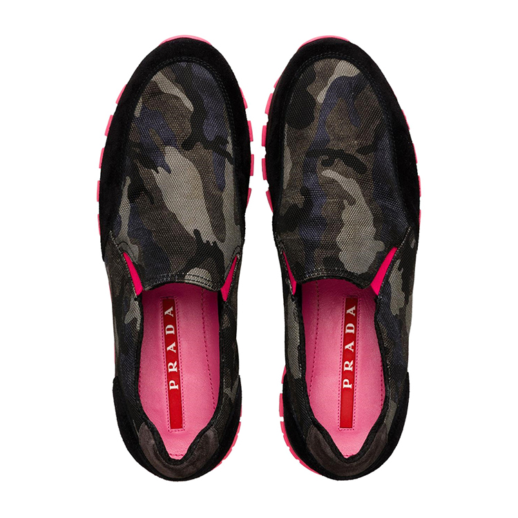 prada/普拉达迷彩女士运动鞋