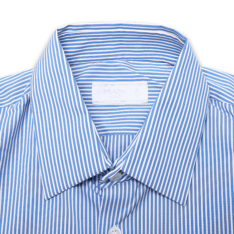 prada(普拉达) 蓝色条纹衬衫 41