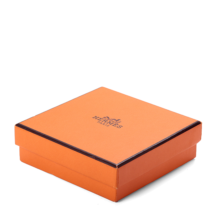 hermes(爱马仕) #白色珐琅金边手镯