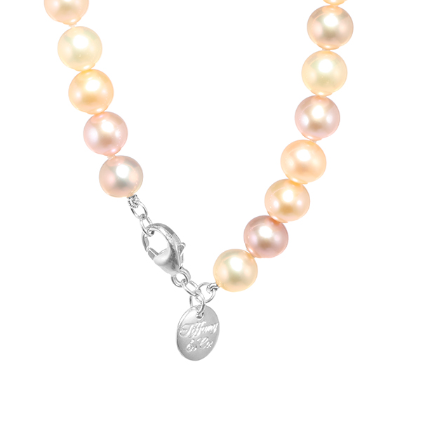 tiffany&co.(蒂芙尼)纯银锁扣珍珠项链