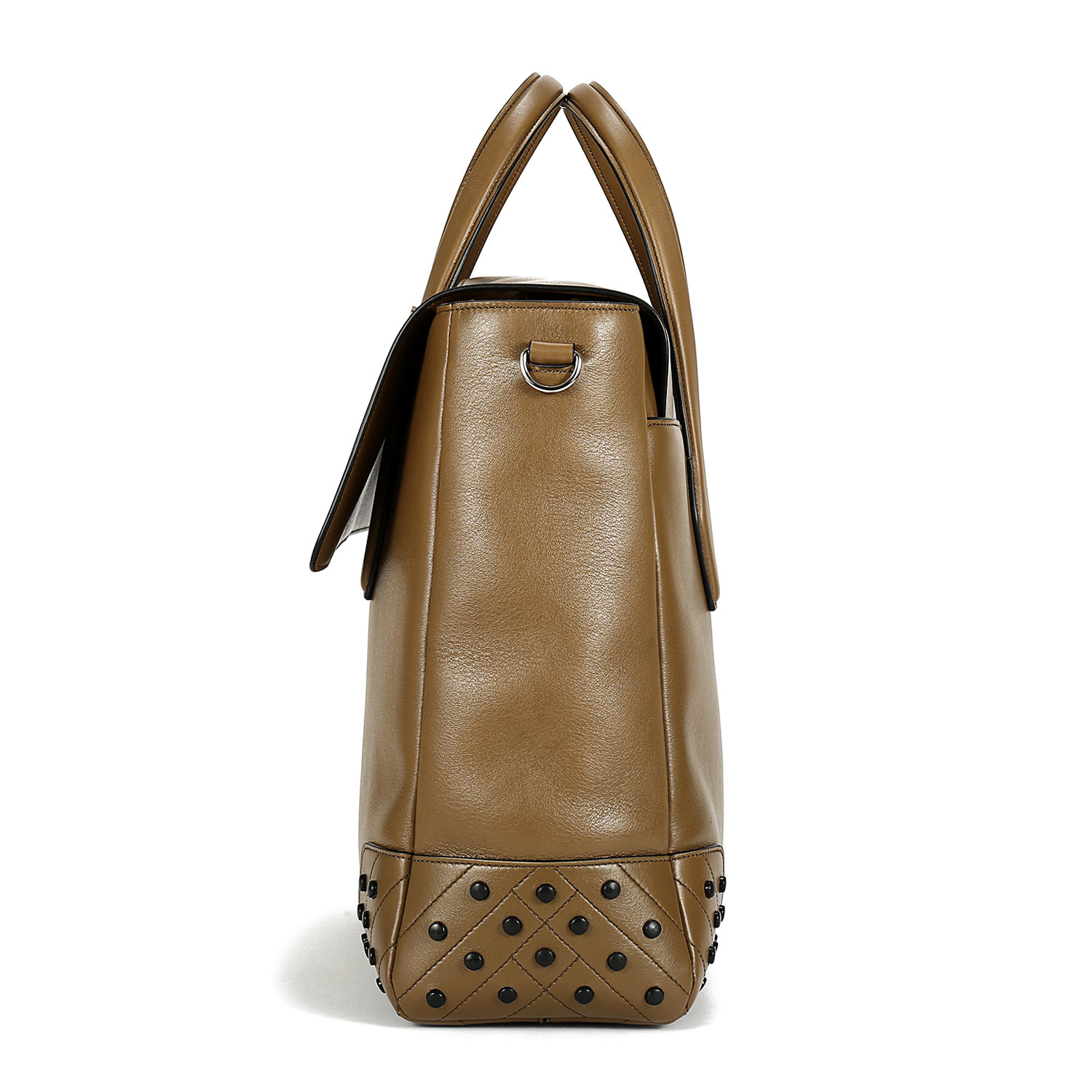 【寺库限量】tods托德斯浅棕色小羊皮男士中号信封包 xbmggty13l0