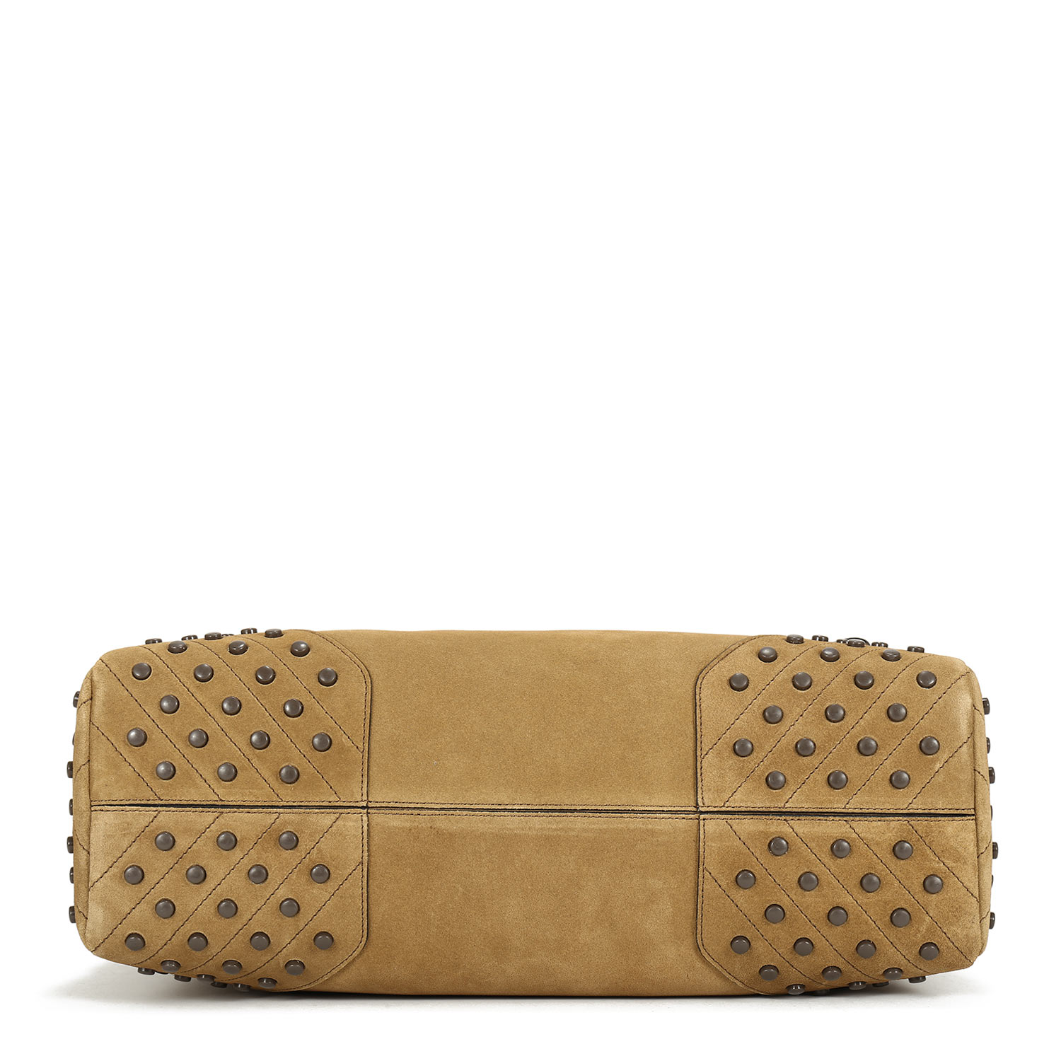 【寺库限量】tods托德斯浅棕色翻毛皮男士中号信封包 xbmggty13l0