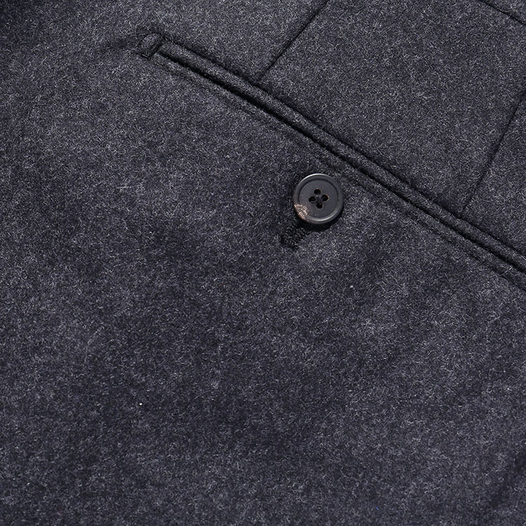 gieves&hawkes/君皇仕男士裤子炭灰