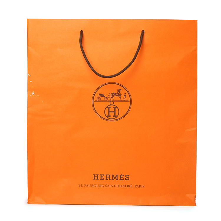 hermes(爱马仕) 金色皮质银扣两用包kelly32