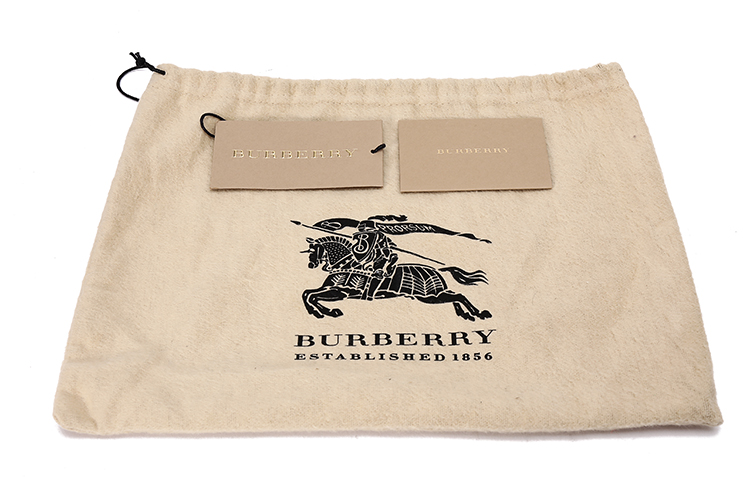 burberry(博柏利) #卡其色pvc经典骑士格纹女士斜挎/手拿两用包