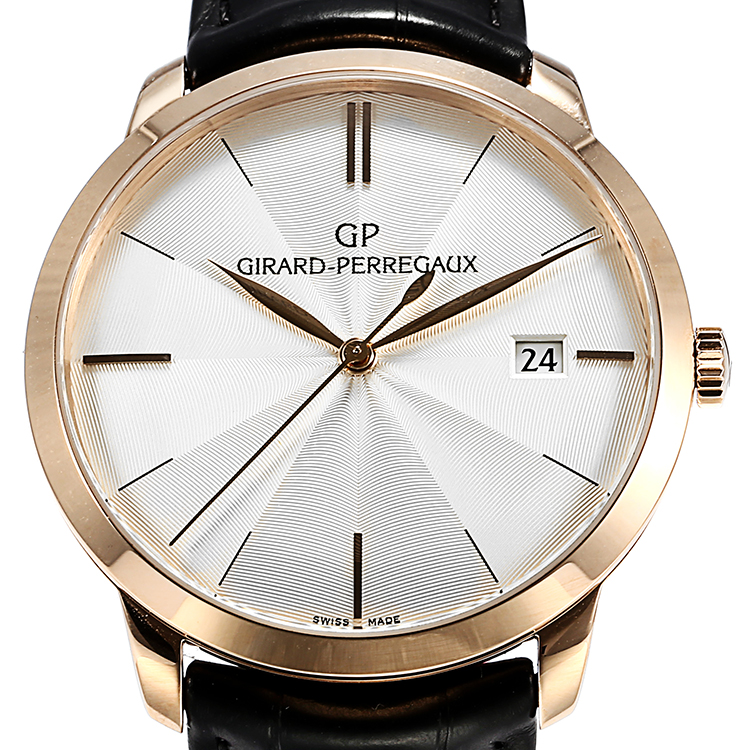 gp-girard perregaux(芝柏) 1966系列男士自动机械腕表49525-52-133