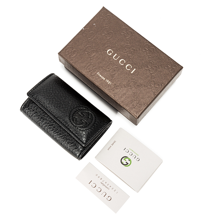 gucci/古驰 黑色钥匙包