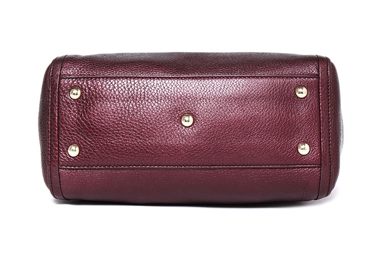 gucci(古驰) 棕紫色皮质两用包