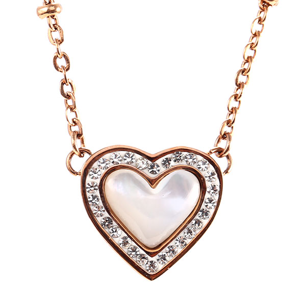 folli follie 女士玫瑰金色playful hearts首饰套装