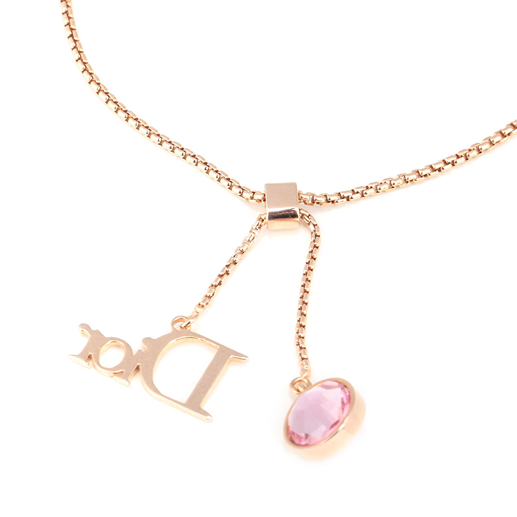 dior/迪奥 "dior by dior"手链 玫瑰金手链