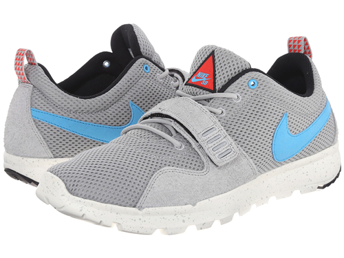 nike 灰色 trainerendor 超轻皮革胶底运动鞋 8187465