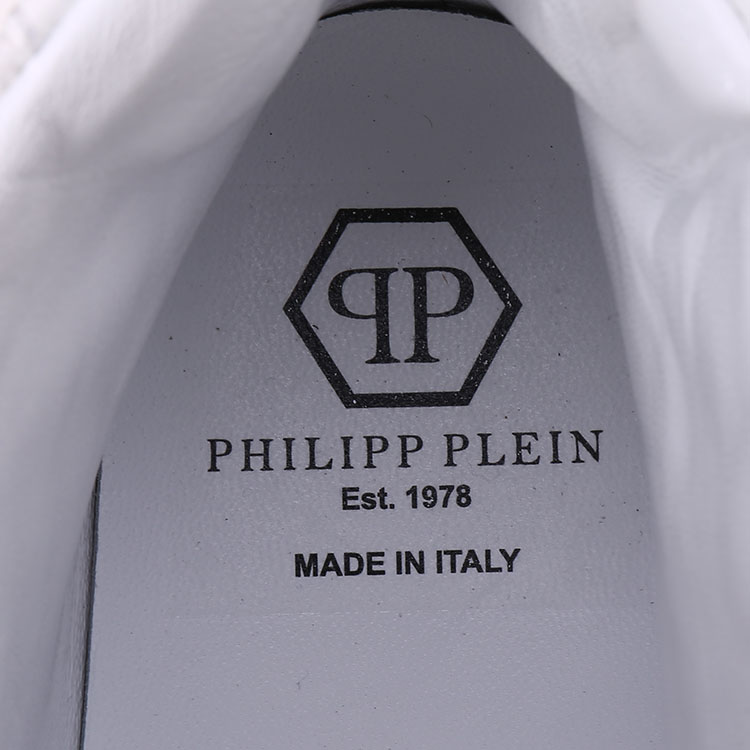 philipp plein/ 菲利普·普蘭 小牛皮 小白鞋 男士運動鞋 sm150212