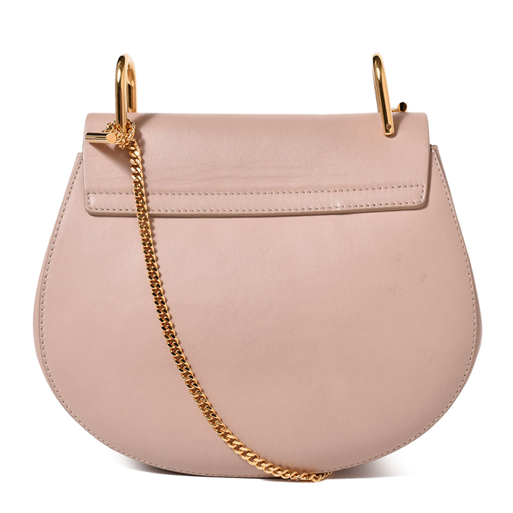 chloe(克洛伊) 金/卡其拼色皮质小猪包