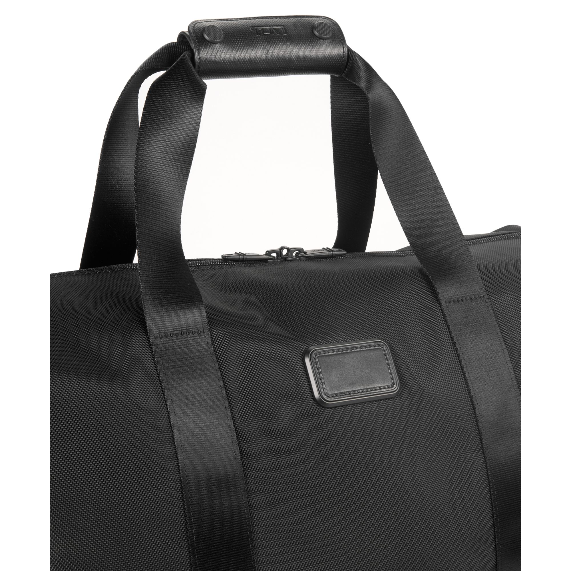 tumi 男士小号手提肩背两用超强尼龙全黑色行李包22149d2 black