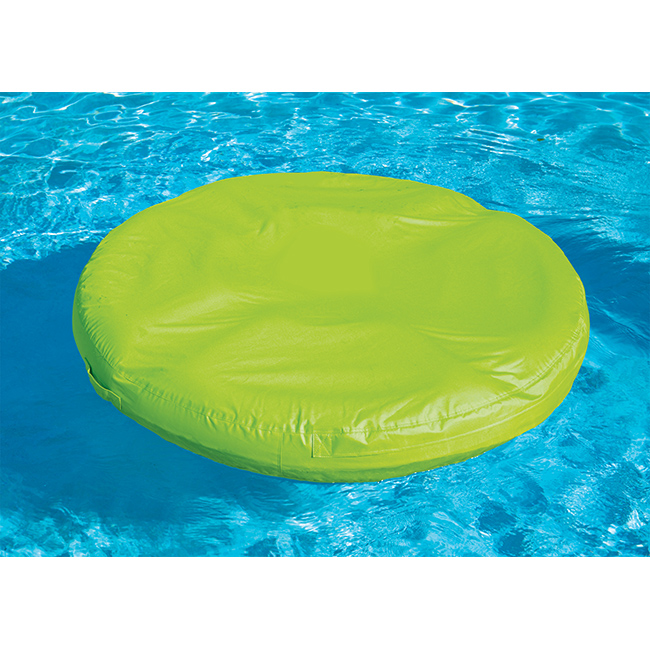 swimline sunsoft tm island - lime 水上充气圆形小岛式浮床 薄荷色