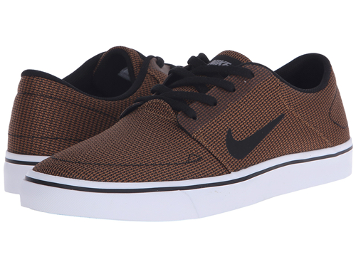 nike 棕色 portmore 超轻帆布胶底运动鞋 8583372