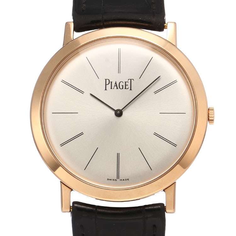 piaget(伯爵) altiplano系列男士手動機械腕錶goa31114