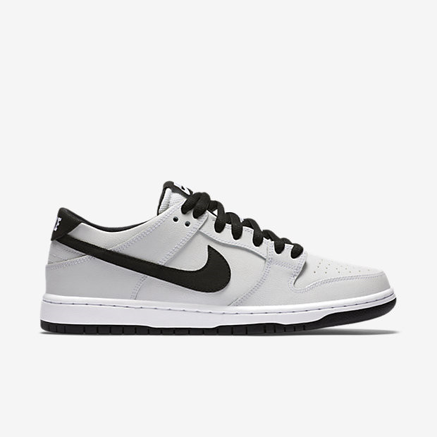 nike白/黑 sb dunk low pro ishod wair男士低帮复古滑板鞋819674-101