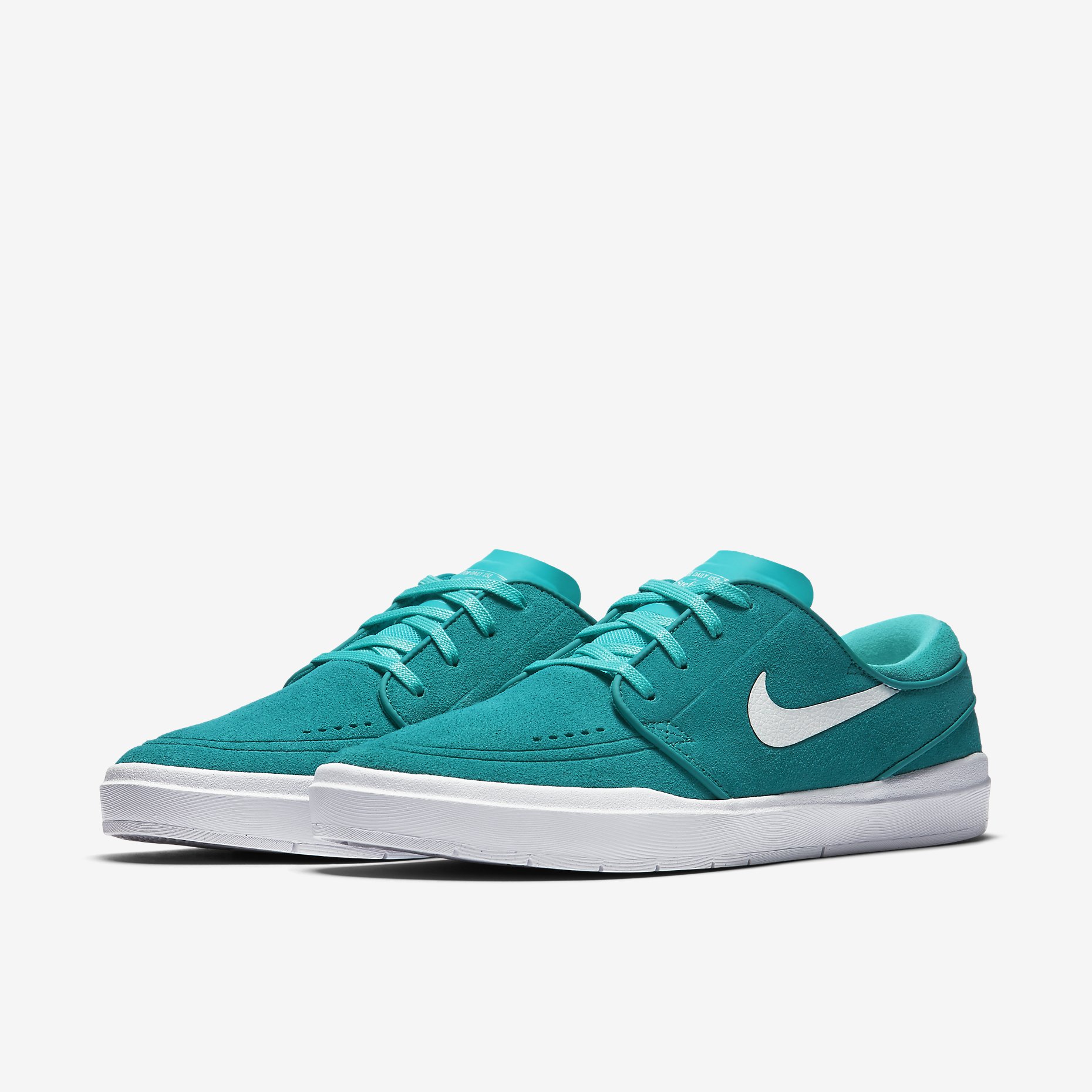 nike绿/白 sb stefan janoski hyperfeel 中性低帮透