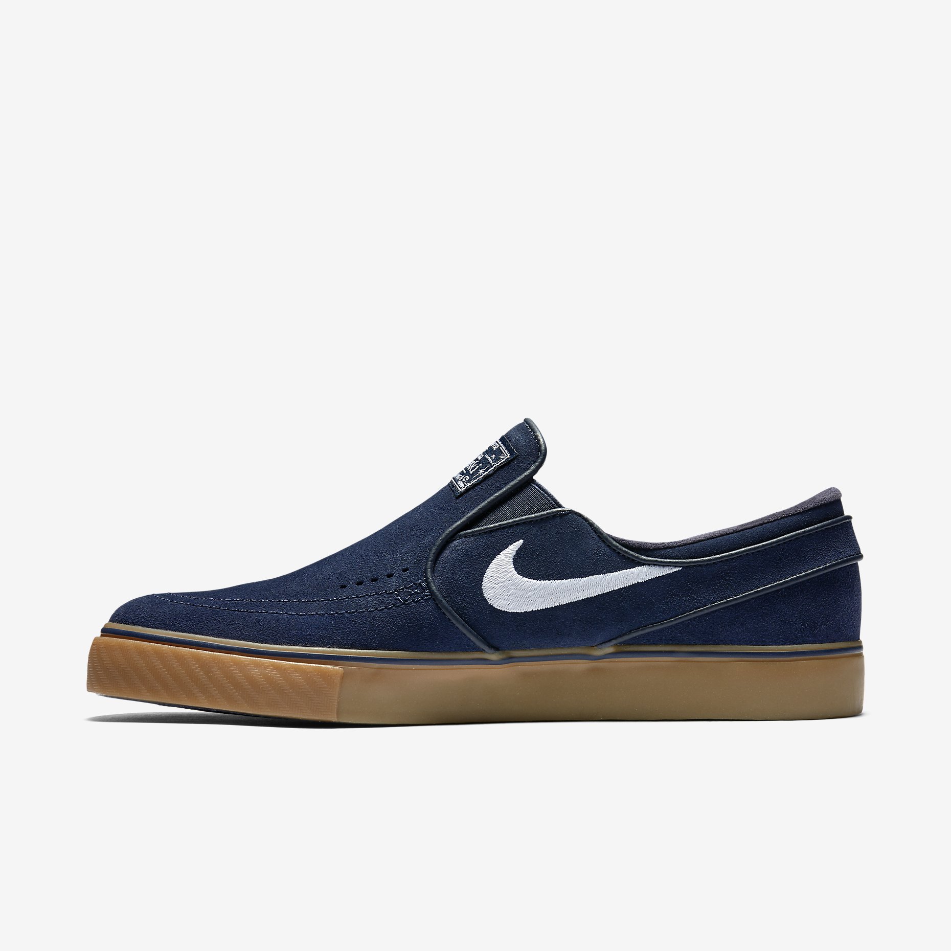 nike蓝/棕 sb zoom stefan janoski slip-on 中性
