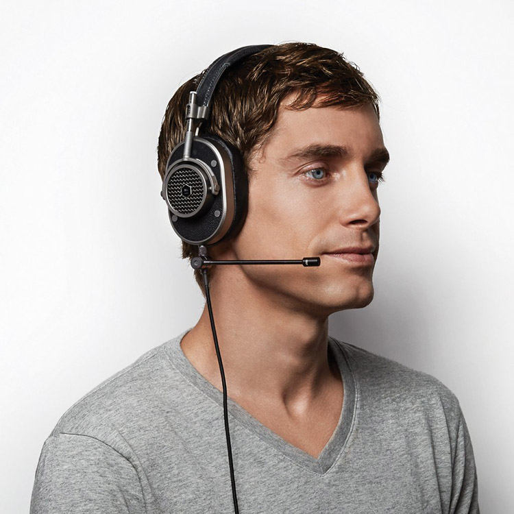 【美国黑科技】master dynamic mm800 全金属高音质耳麦黑色款