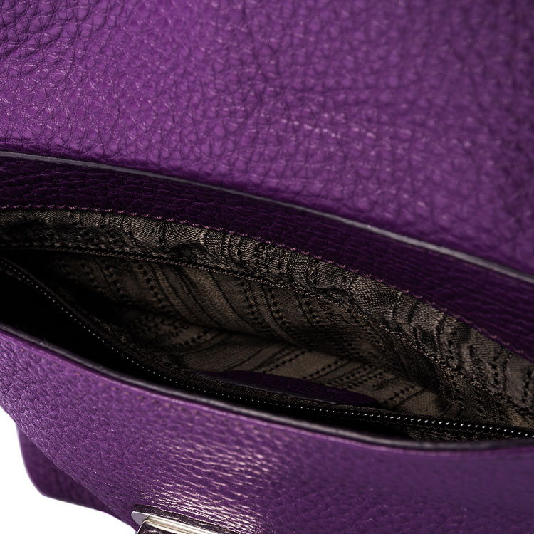 salvatore ferragamo(菲拉格慕) #紫色皮质手提斜挎两用包