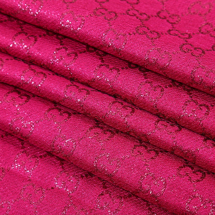 gucci(古驰) 荧光紫色羊毛围巾