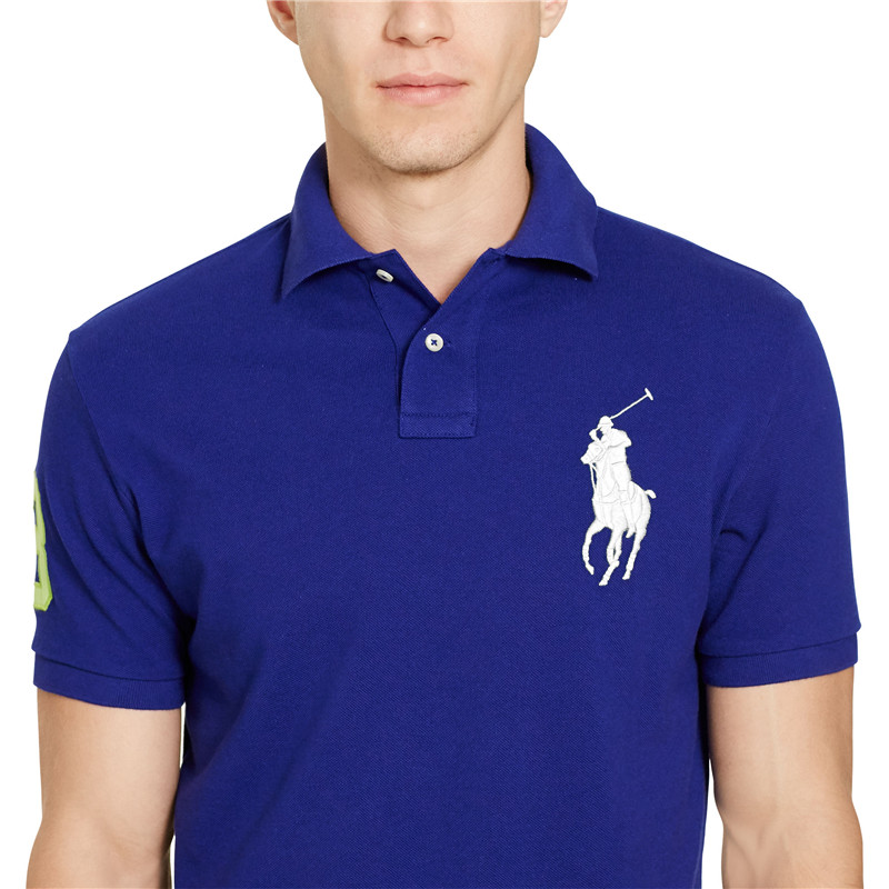 ralph lauren/拉夫劳伦 男士舒适大马标 polo 短袖t恤 hawaiian ocean