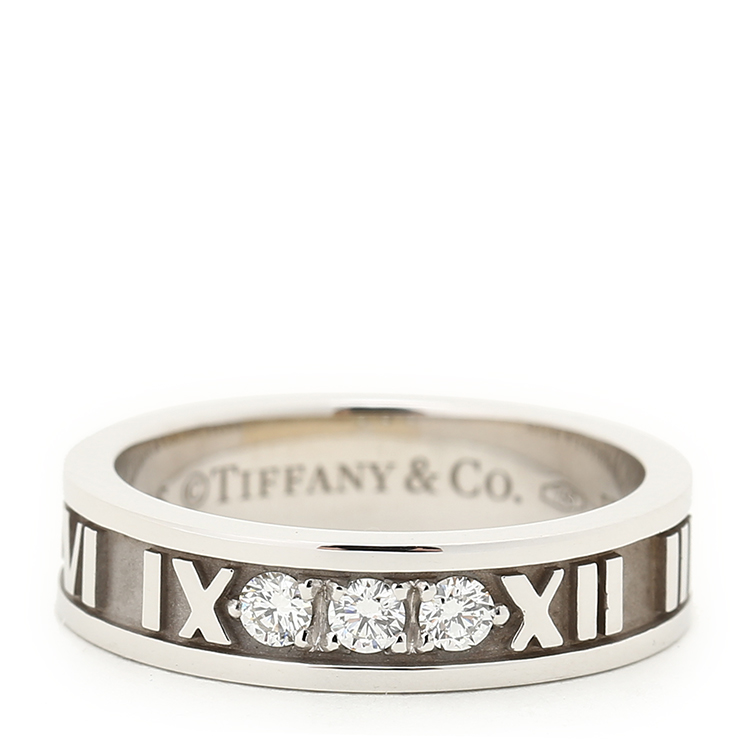 atlas 系列18k金三钻戒指47