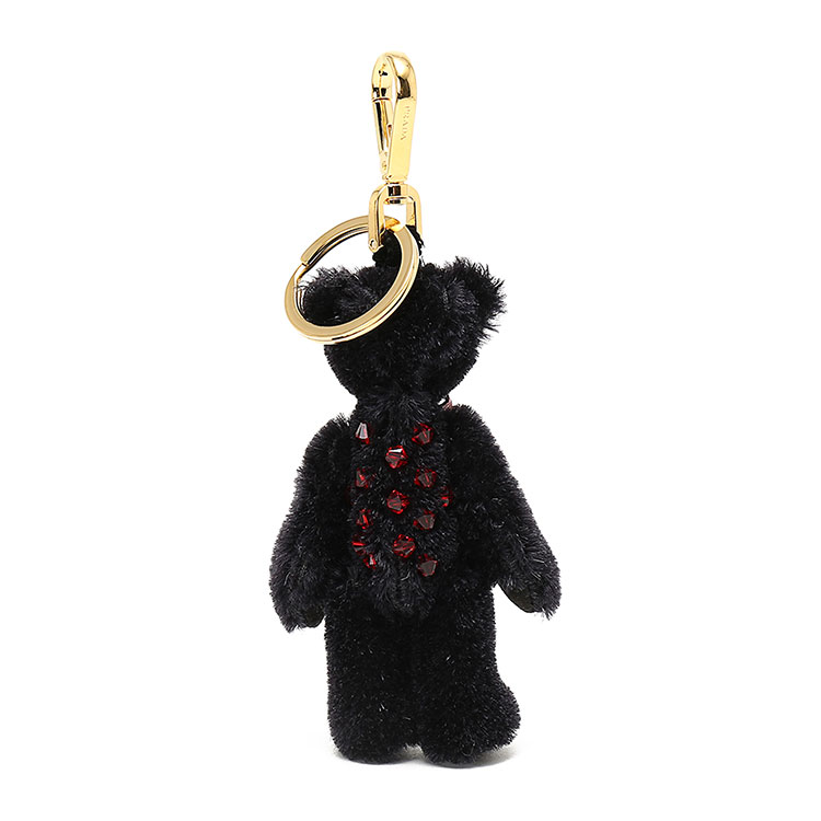 prada(普拉达) 黑色小熊钥匙扣