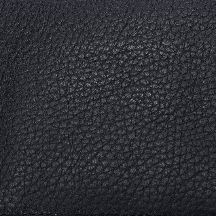 bottega veneta(葆蝶家) #黑色皮质短款两折钱夹